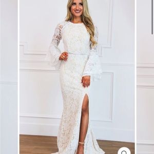 Balticborn wedding dress size L NWT